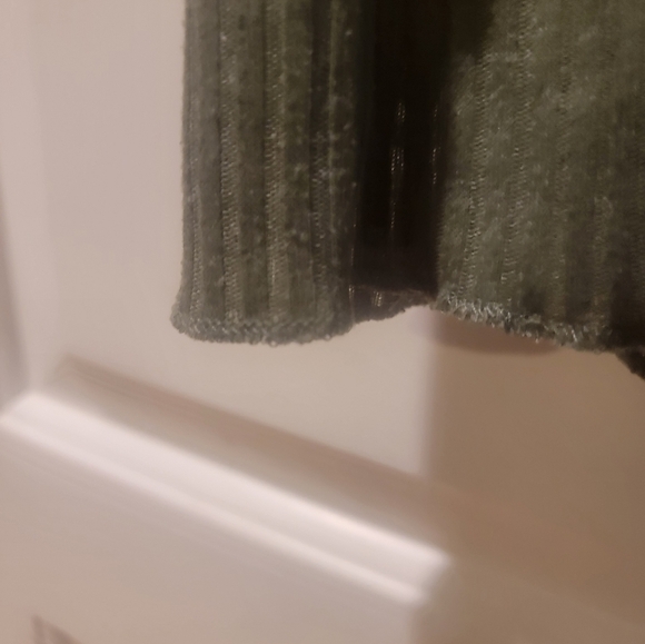 TOPSHOP Olive Green Tank Size 4 - Picture 4 of 5